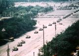 Remember the man who faced down the tanks in Tianmen Square? Here's the uncropped photo.