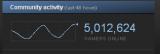 Congratulations to Steam for hitting 5 million concurrent users