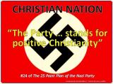 Everyone someone says we are a "Christian Nation" I think of this.