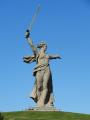 Giant statue in Russia (The motherland calls)
