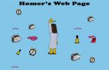 Homer's website from 1999 looks oddly like Reddit in 2013