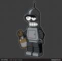 Lego Bender design available at Ript today only (Link in comments)