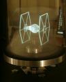 USC created 3-D holographic display. Kinda wished it was the Death Star..
