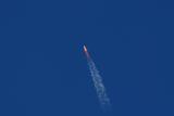 Delta IV Heavy rocket taking off