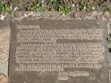 A BEAUTIFUL letter from a wife to her husband who outlived her, as seen on her grave marker.
