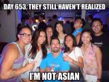 So my friend is the only non-Asian in his circle of friends. Every time he post a picture this is all I think/see