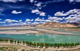 Tibet is a beautiful place.