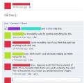 Fat shaming on Facebook