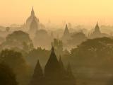 sunrise on a Bagan skyline...Myanmar
