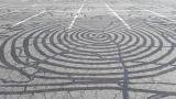 This pavement was patched with a spiral