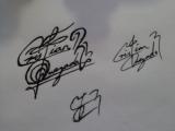 My signatures. Hard, easy and normal