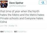 Minnesota high school hockey, hahah!