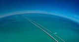 The Seven Mile Bridge, heading to the most Southern point in the continental US