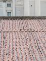 Someone put hundreds of Nicki Minaj cardboard figures to the stairs of Helsinki Cathedral [xpost from r/pics]