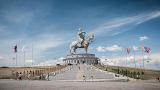 130 ft statue of Chinggis Khan on horseback