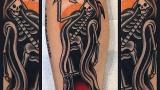 'Reaper' - Tom Arnison, North Sea Tattoo, Scarborough
