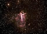 Swan Nebula from 9-11-15 in the arizona desert taken with my telescope and DSLR
