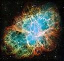 I put Crab Nebula image into Google Deep Dream [1100x1042]