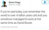 [Image] Pegg on Bowie