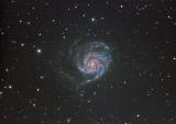Took a picture of the pinwheel galaxy this past weekend from Sedona Arizona, 2 1/2 hour exposure time