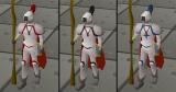 White Armour trimmed