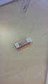 My friend used the same eraser for a whole semester. This is new eraser.