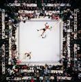 Muhammad Ali knocks out Cleveland Williams at the Houston Astrodome. 1966.