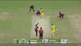 Glenn Maxwell bowled for a duck by Sunil Narine [ODI Cricket]