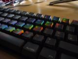 The window gave a nice spectrum effect to my keyboard