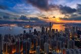 Sunrise in Hong Kong