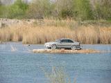 TIL: There's an island in Illinois that's just big enough for a car.