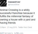 Animal Crossing: Removing Millennials from Reality?