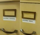 The file cabinets at this ranger station lead to some interesting mental pictures