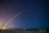 A picture of last weeks Delta IV rocket launch, taken in Cocoa Beach, FL [OC] [5184x3456]