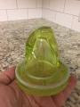 I know this is uranium glass but what is it used for. The top comes off