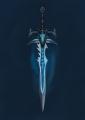 Tried my hand at drawing Frostmourne... a bit unpolished, but I hope you guys like it
