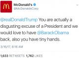 🚨WTF? McDonald's Tweets Psycho Anti-Trump Hate