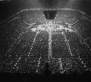More than twenty thousand attend a meeting of the German American Bund, which included banners such as “Stop Jewish Domination of Christian Americans”. Madison Square Garden, 1939. [990x885]