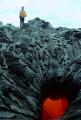 Incredible Lava that has formed to look like a pile of bodies being sucked into the fiery void of hell