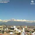 Incredible gif shows the Popocatépetl Volcano erupting in Puebla, Mexico