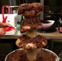 Holiday party's chocolate fountain didn't work out great