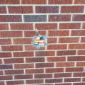 Found a wall with a Lego patch