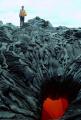 Active volcano looks like souls being dragged into it