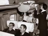 How babies traveled on airplanes in the 1960s