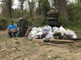 Thrilled everyone is posting #TrashTag - 2018 Riverkeeper Sweep, Croton Point Park, Hudson River (NY)