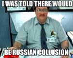 I believe you have my collusion