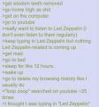 Anon tries to listen to Led Zeppelin