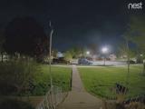 Home CCTV camera captures meteor over Chicago