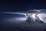 What a thunderstorm looks like from 37,000 feet