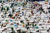 A photo of a holiday village in Russia.